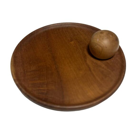 Vtg House of Myrtlewood Appetizer Cocktail Party Serving Tray Toothpick Holder - Picture 1 of 9